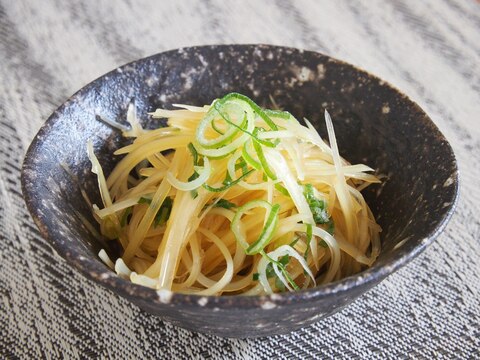 さっぱり簡単！シャキシャキじゃがいもの酢の物